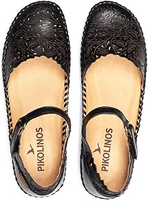 Amazon.com | PIKOLINOS P. Vallarta 655-09060 Women's Flats-Black 4